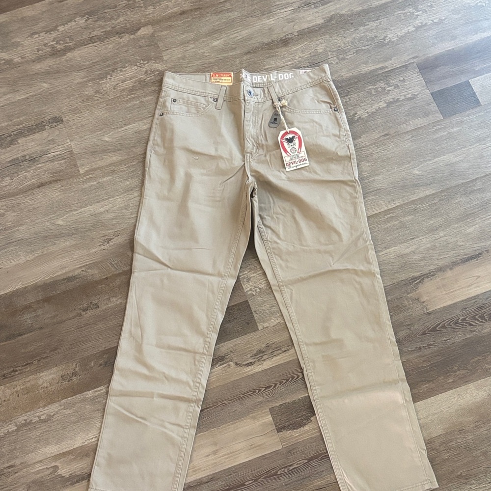 Men's Tan Chinos